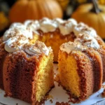 Pumpkin Cream Cheese Pound Cake