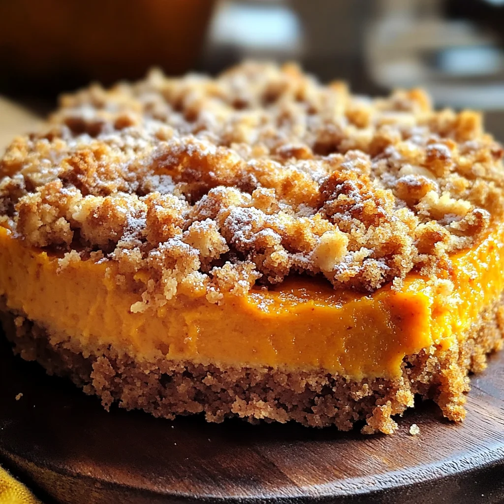 Pumpkin Streusel Coffee Cake