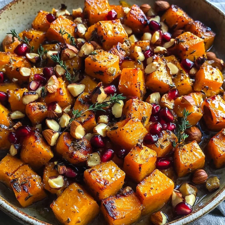 5 Ingredient Butternut Squash with Brown Butter Hazelnuts