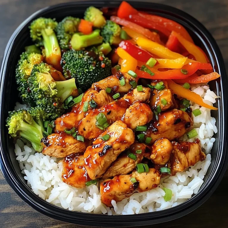 Chili Chicken & Mixed Veggie Rice Bowl