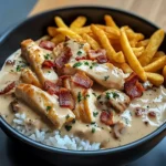 Creamy Chicken Stroganoff with Smoky Bacon