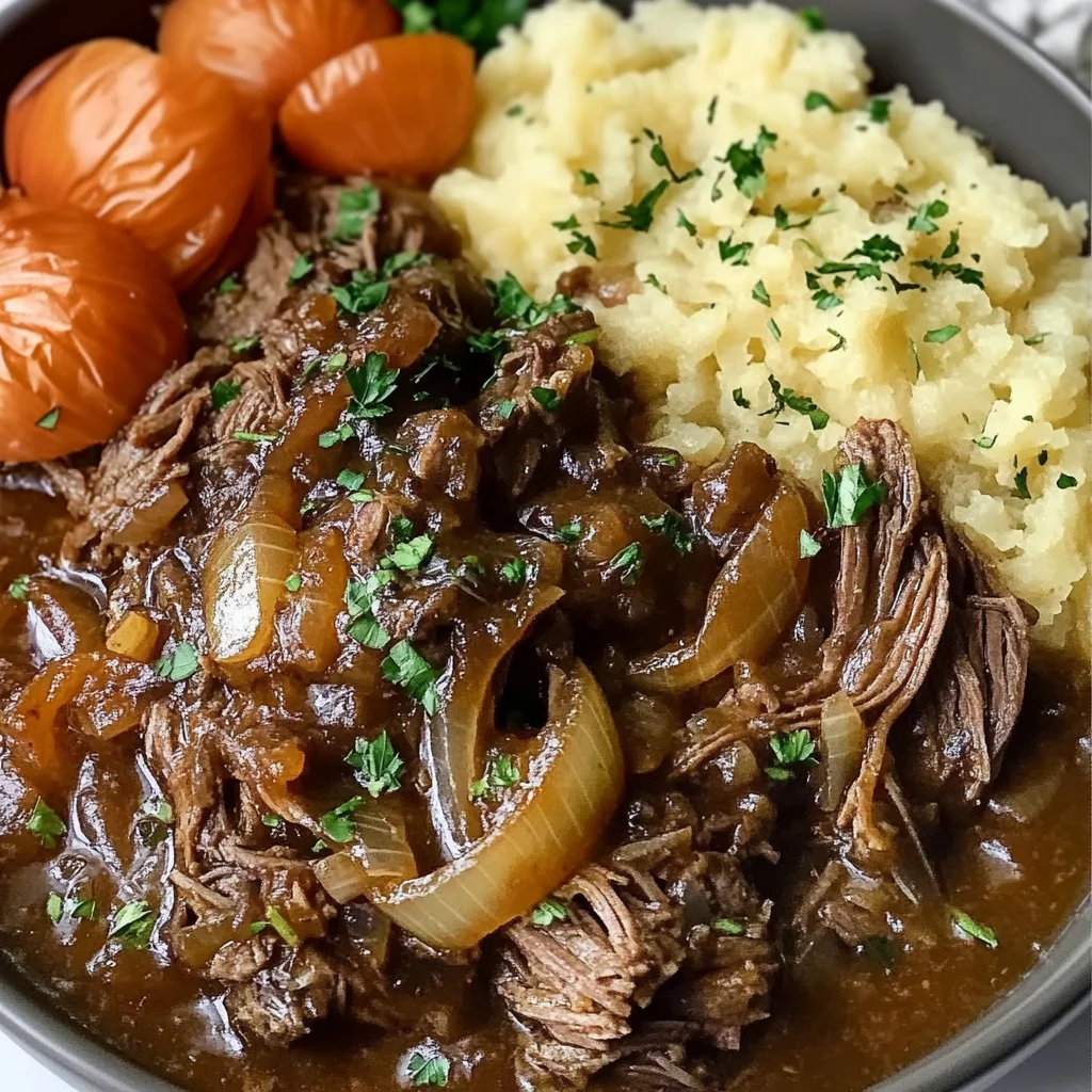 French Onion Pot Roast: A Step-by-Step Recipe