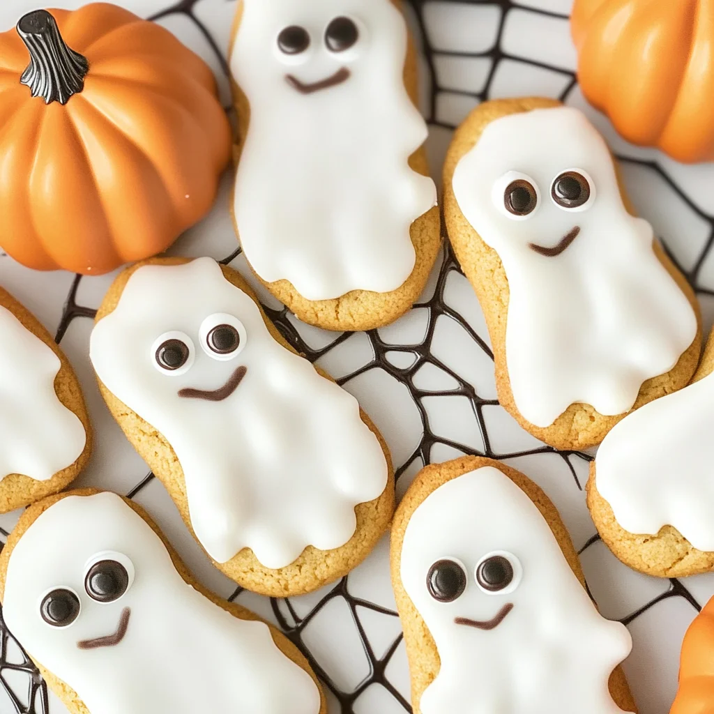 Nutter Butter Ghost Cookies