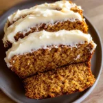 Pumpkin Bread with Cream Cheese Frosting Recipe