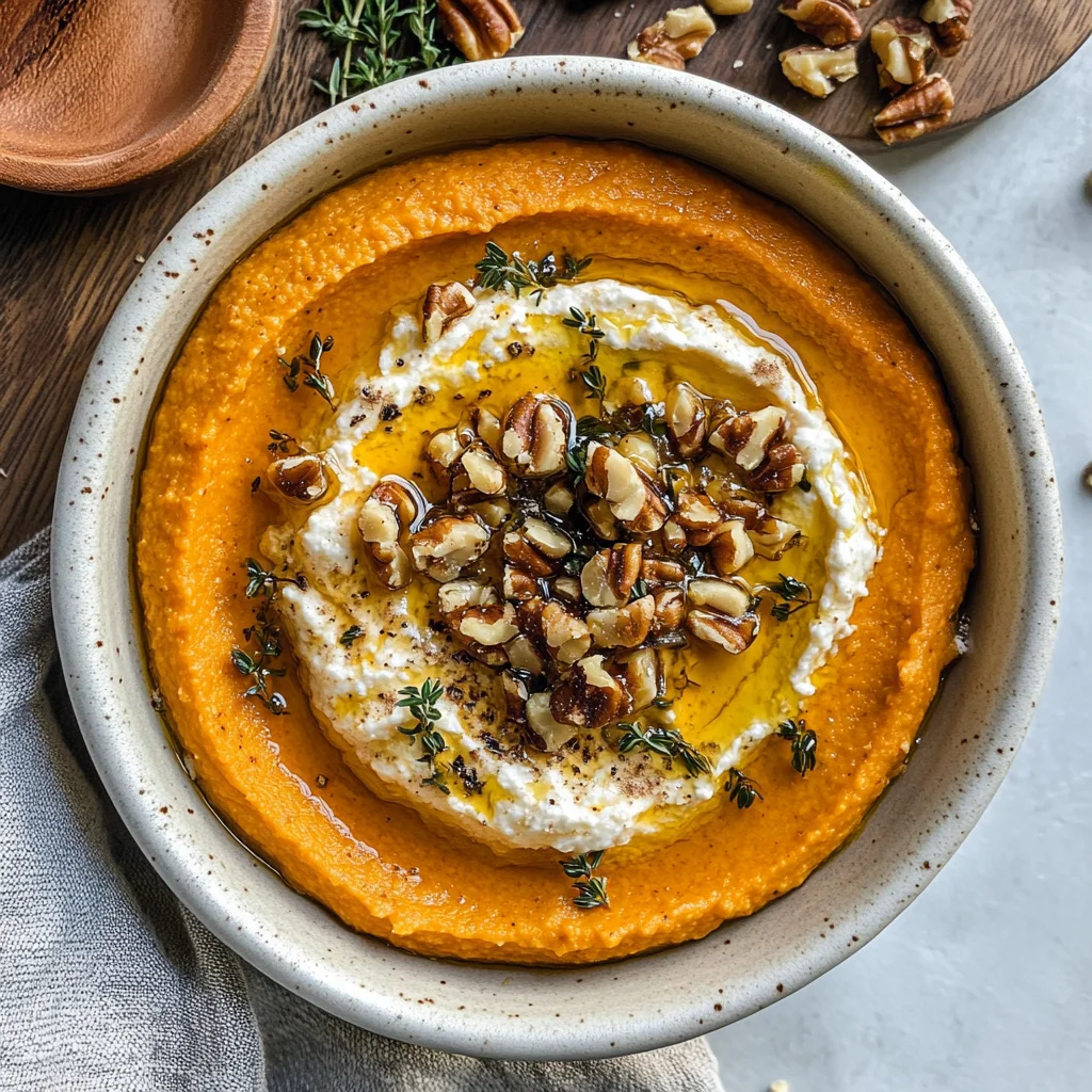 Pumpkin Whipped Feta Dip